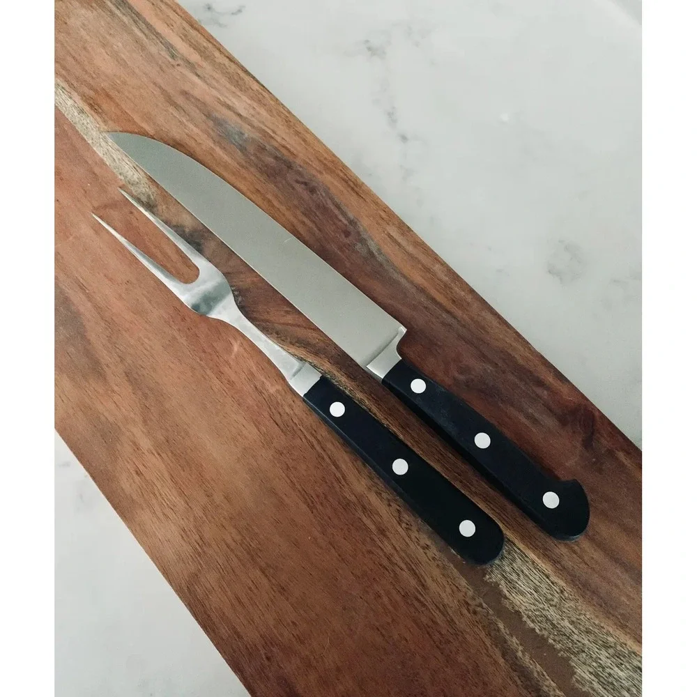 Solingen Carving Knife Set Stainless Germany Rostfrei Eisgehartet‎ NWB